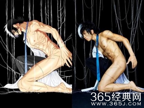 27岁日男星全裸cos黑杰克 秀腹肌给粉丝摸