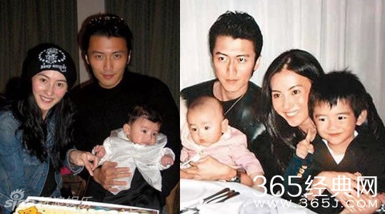 谢霆锋张柏芝旧照