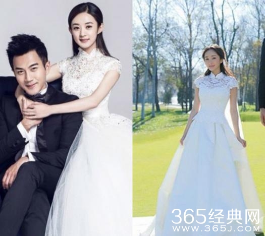 赵丽颖婚纱曝光，那新郎是谁呢？