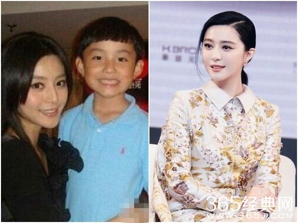 范冰冰与弟弟罕见同框照 范丞丞已长成帅小伙