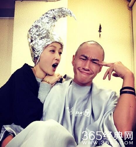 何润东才新婚就会“旧相好”？老婆给他剃光头