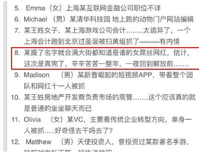 北京圣诞扫黄被抓的女屌丝网红资料照片 papi酱否认