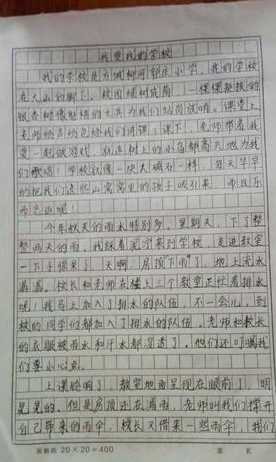 小学生心酸作文引关注 小学生心酸作文写了什么