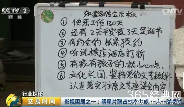 中国影视产业陷困局：&ldquo;天价片酬&rdquo;频现！一人一部戏就上亿