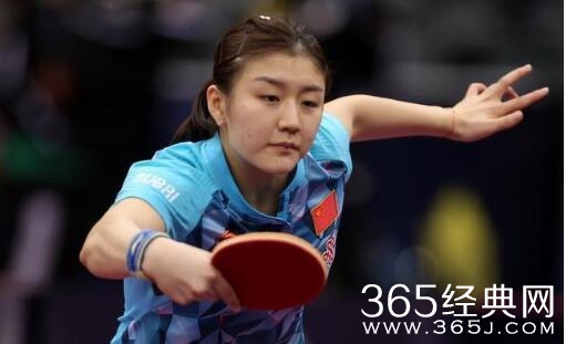 黄晓明表妹陈梦个人资料家庭背景 再夺乒乓球冠军