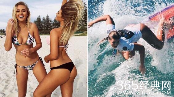 Ellie和Holly个人资料照片 澳洲冲浪姐妹花有颜有翘臀走红