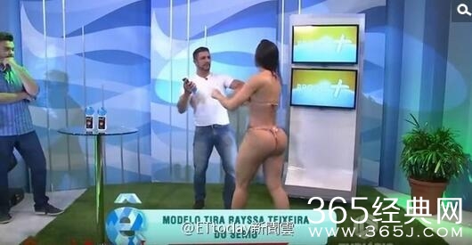 男主持人摸比基尼女模屁股被扇耳光视频图片