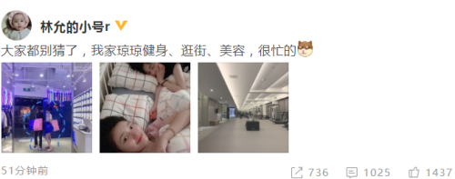 林允小号帮周洁琼辟谣绯闻：琼琼很忙的