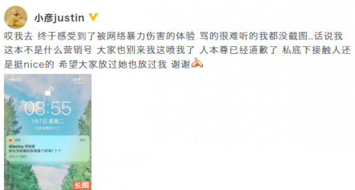 梅婷踩飞机显示屏后遭“谩骂” 本人发文道歉