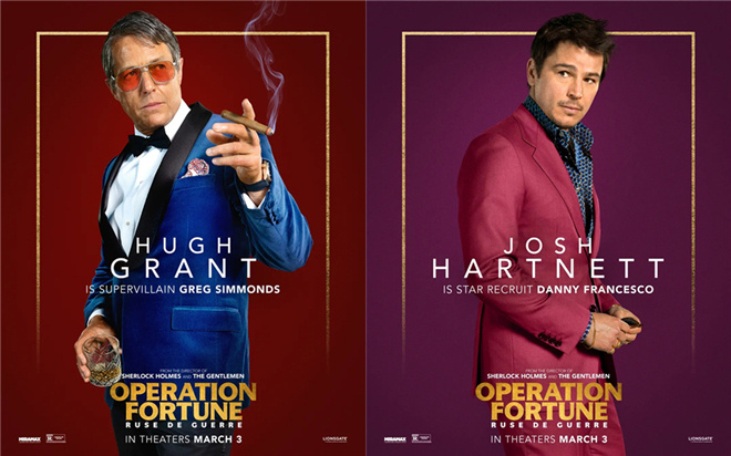 盖·里奇《财富行动》曝海报 杰森·斯坦森等亮相