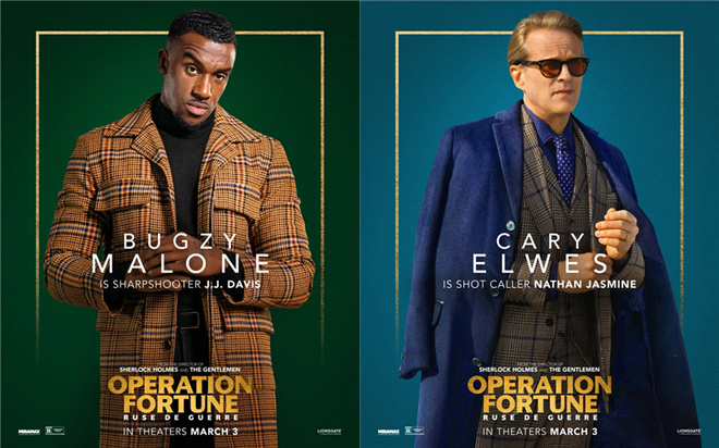 盖·里奇《财富行动》曝海报 杰森·斯坦森等亮相