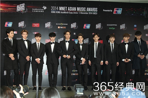 第六届MAMA亚洲音乐大奖颁奖典礼 EXO成最终赢家