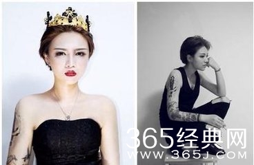 美女纹身师卓一图片