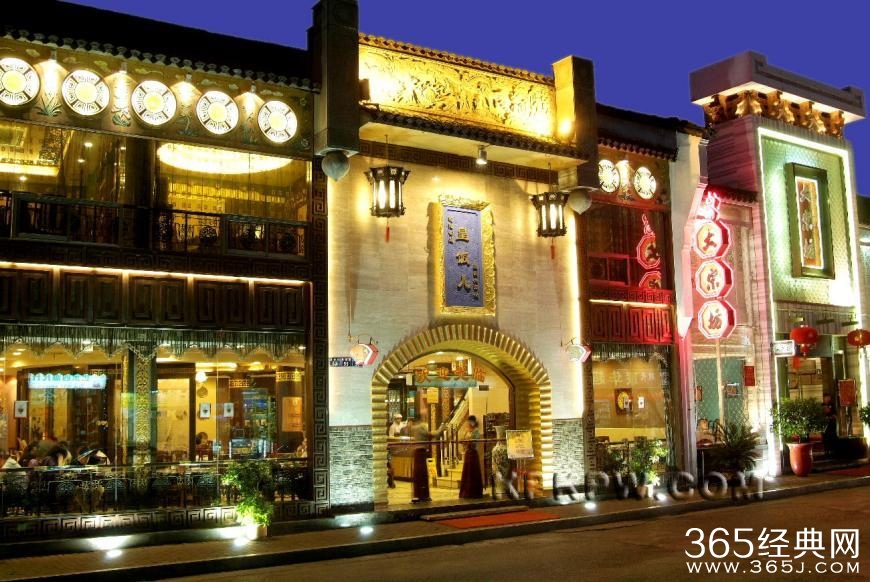 杭州美食街图片