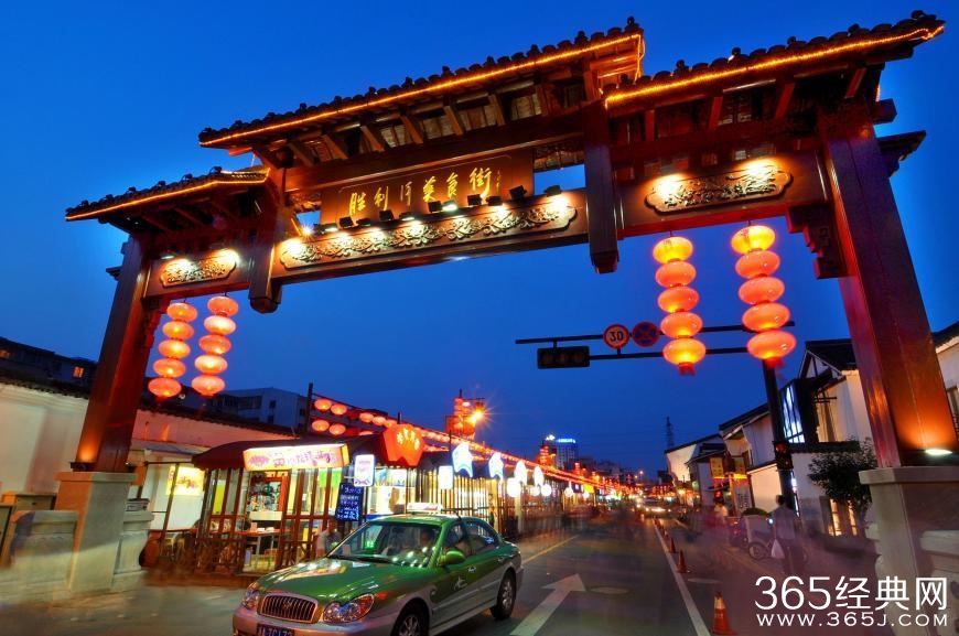 杭州美食街图片