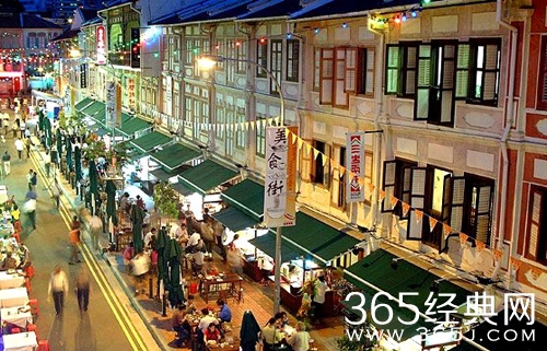 杭州美食街图片