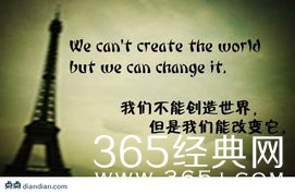 20条励志英语经典句子