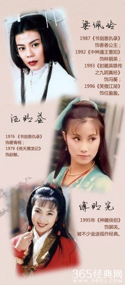 那些年我们追过的武侠女神大盘点