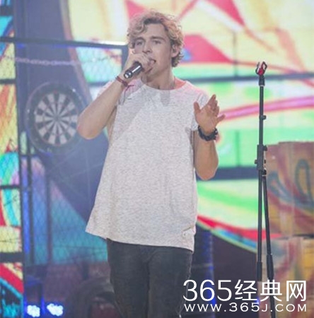 天天向上丹麦歌王Chritopher歌曲《哥本哈根女孩》歌词视频图片