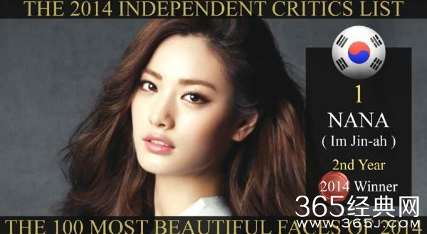 2014全球最美脸蛋TOP1:Nana资料介绍 美照分享图片