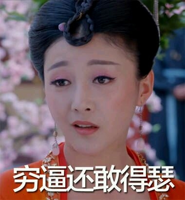 武媚娘传奇萧蔷萧才人浮夸表情 太任性