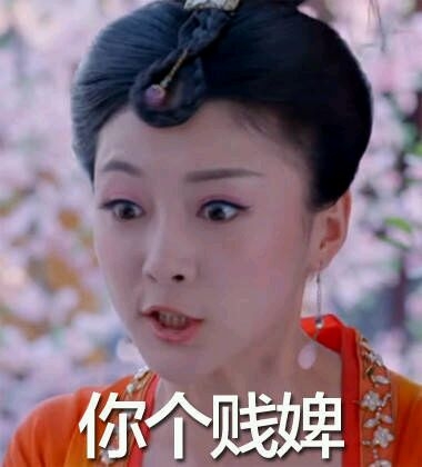 武媚娘传奇萧蔷萧才人浮夸表情 太任性