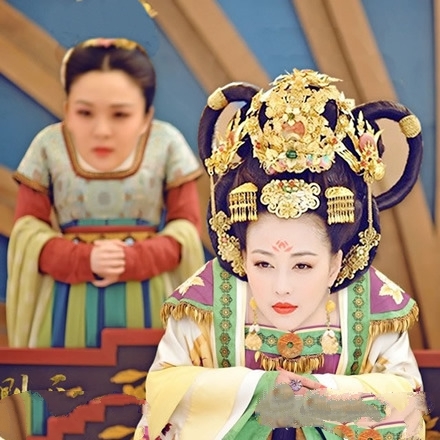 网友恶搞《武媚娘》众嫔妃皆变娃娃头