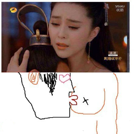 网友恶搞回应武媚娘被广电删减