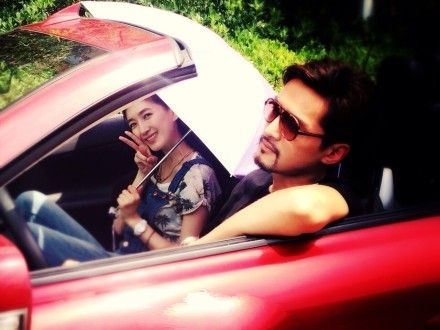 胡歌与江疏影恋情曝光