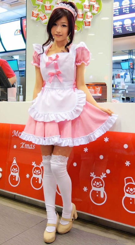 速食店正妹走红