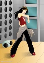 女孩周末减肥图片