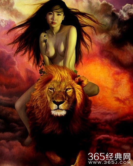 艺术家父亲画女儿裸体