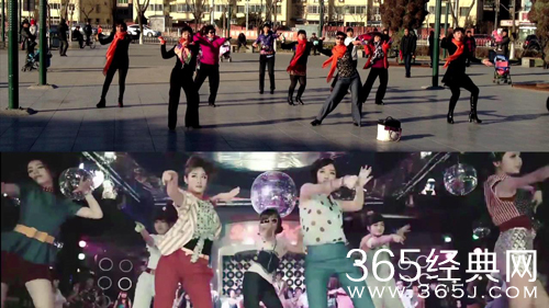 广场舞大妈破坏舞走红