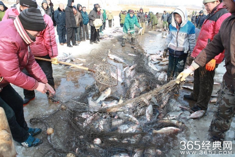 沈阳冰湖冬捕节