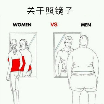 太形象了！男人女人...