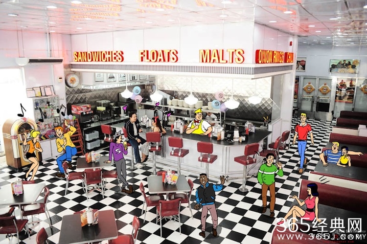 创意卡通婚纱照