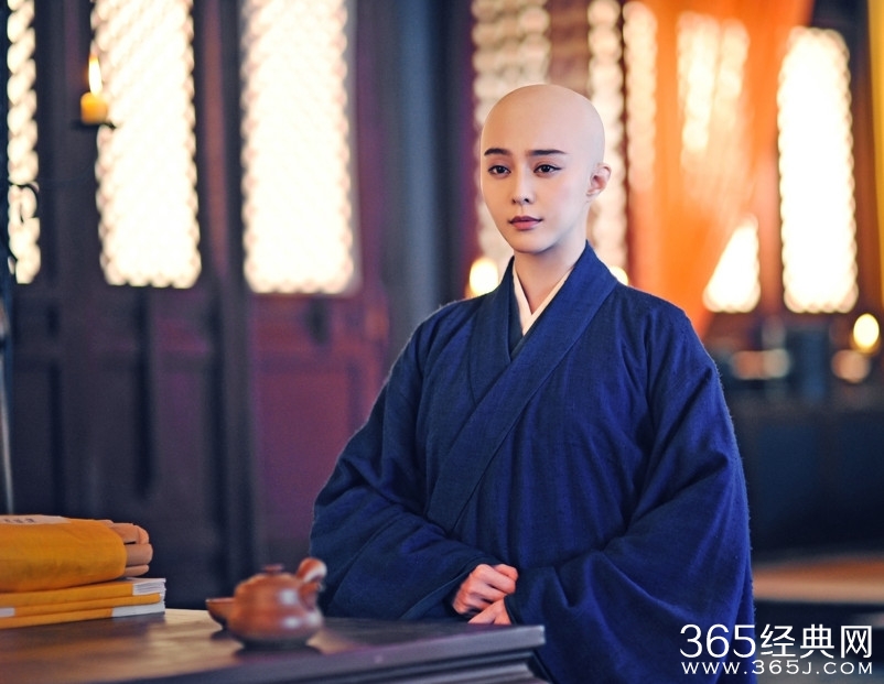 《武媚娘传奇》范冰冰光头造型曝光