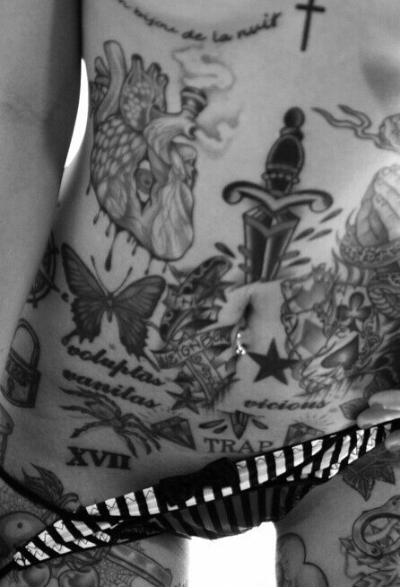 女人最性感纹身部位，你知道吗？