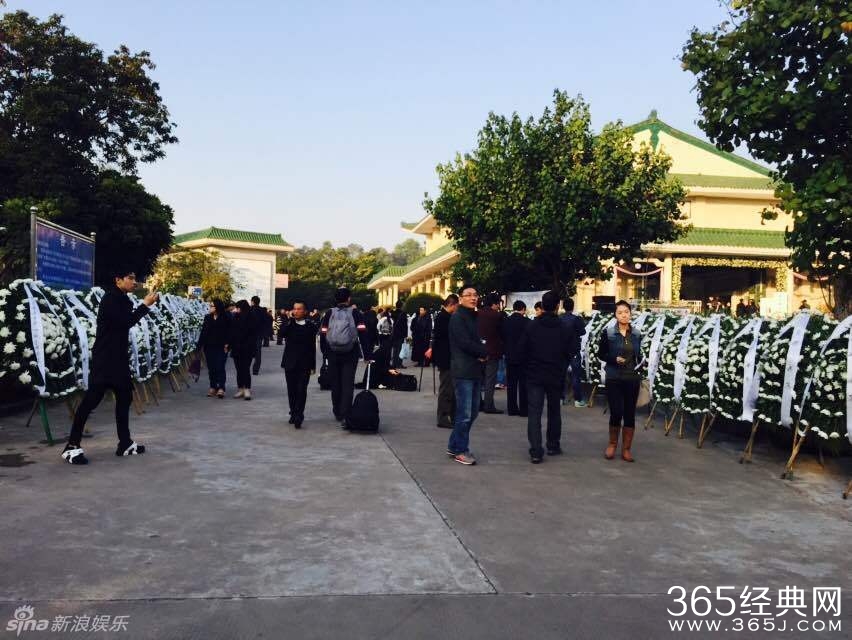 姚贝娜追悼会现场