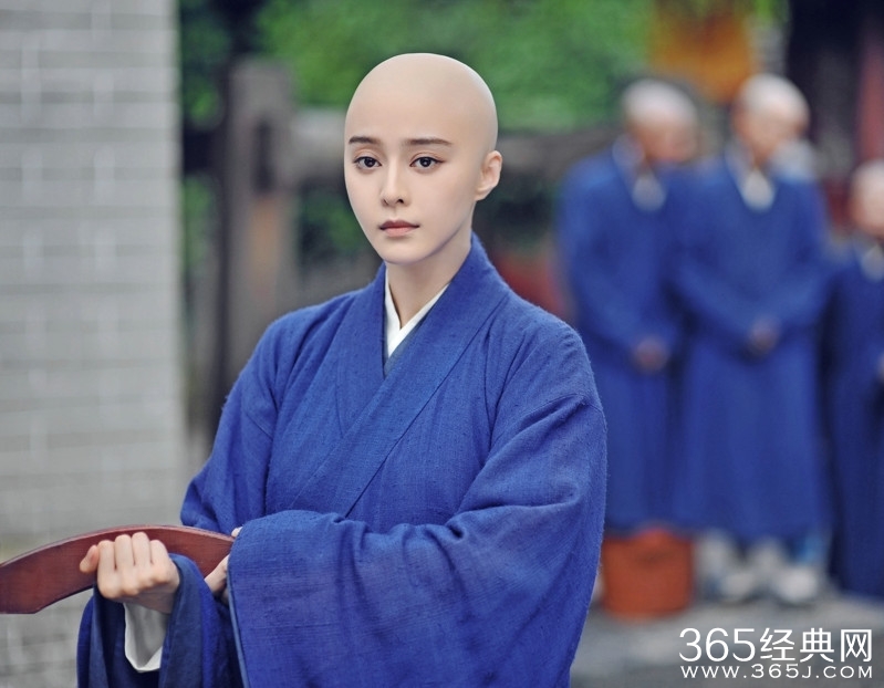 《武媚娘传奇》范冰冰光头造型曝光