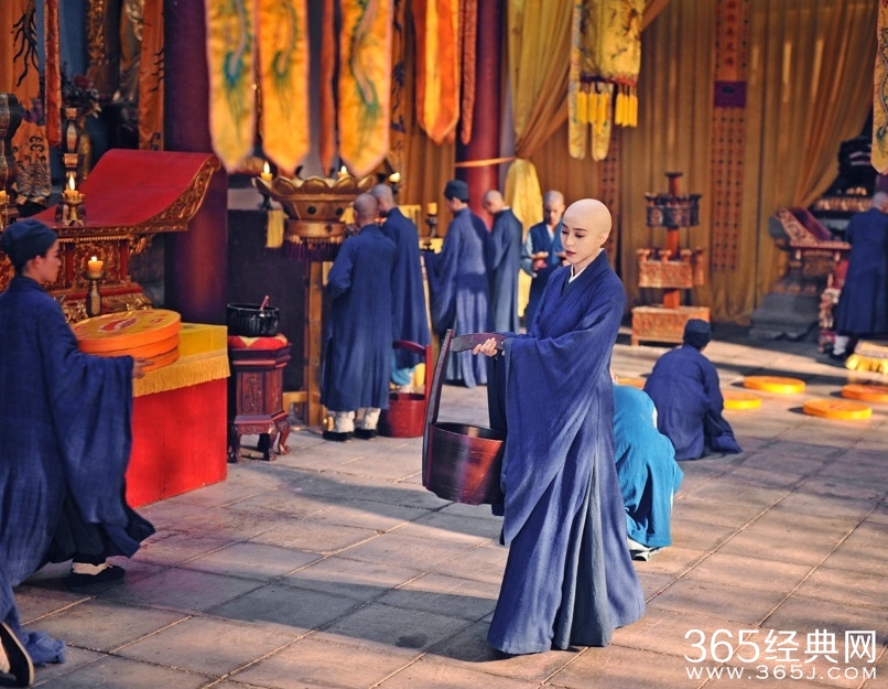 《武媚娘传奇》范冰冰光头造型曝光