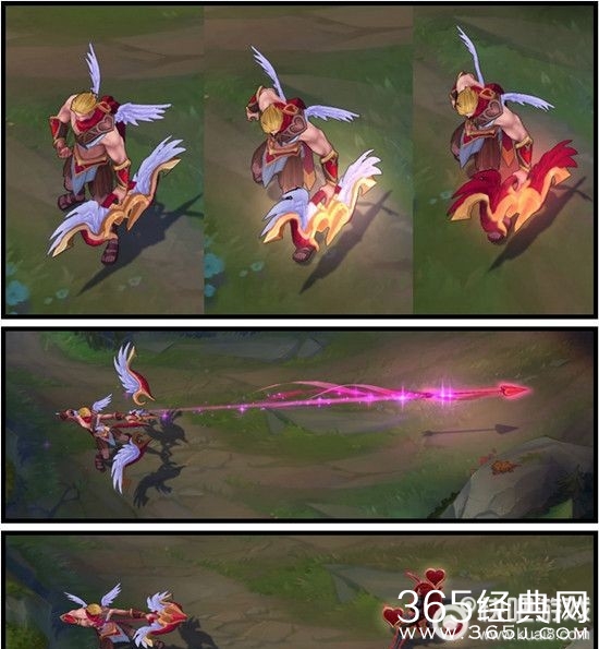 LOL情人节五款新皮肤曝光 维鲁斯大放爱神之箭