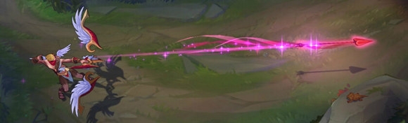 觅心猎手-韦鲁斯Q技能穿刺之间效果