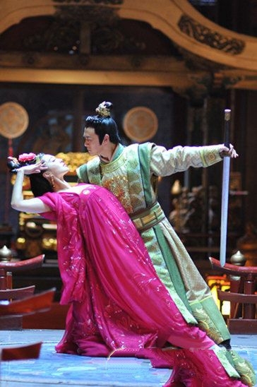 《武媚娘传奇》李恪武媚娘起舞传情 《兰陵王入阵曲》