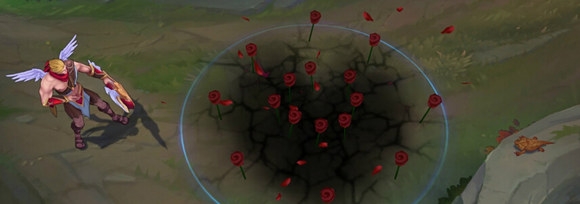 觅心猎手-韦鲁斯E技能恶灵箭雨效果