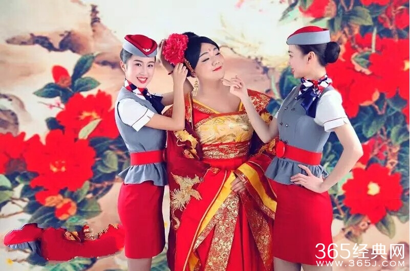 四川空少反串武媚娘 样貌惊艳比过范冰冰