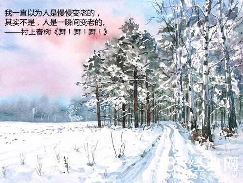 村上春树：世上存在着不能流泪的悲哀图片