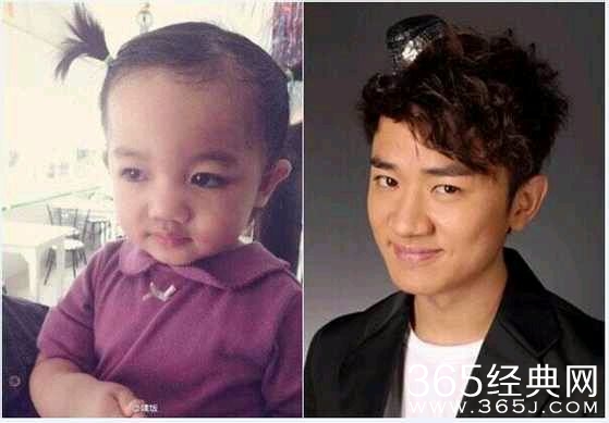 荧屏大小花旦儿时照片大放送  明星儿时照片有人逆袭有人残