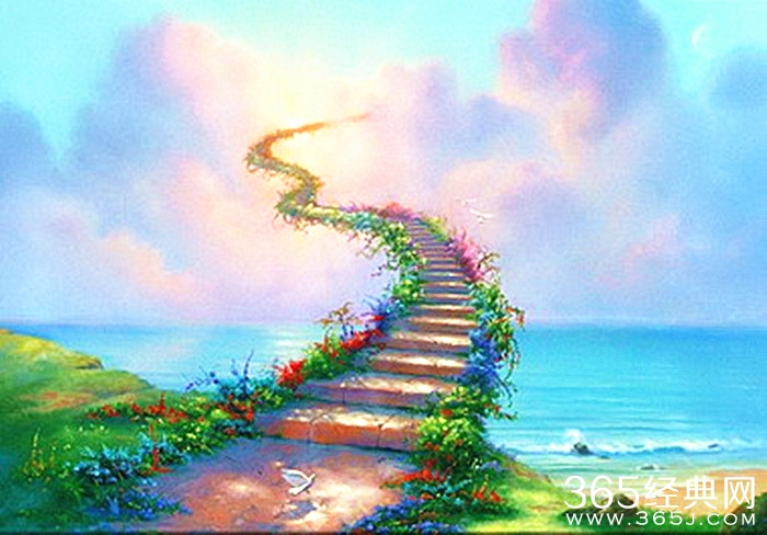 幸福有时候只需要一个台阶