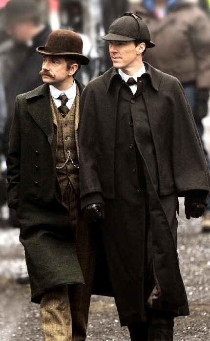 《神探夏洛克4》特辑开拍！卷福华生帅气依旧